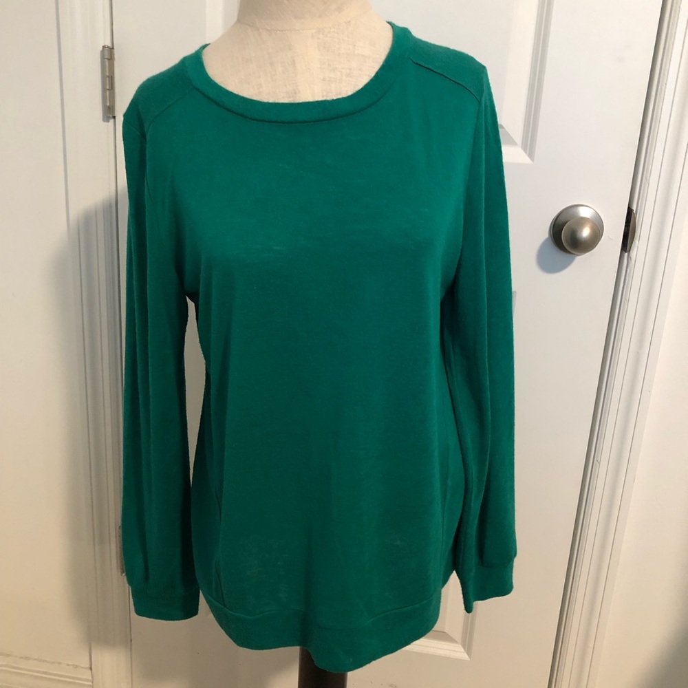 LOFT Green Top